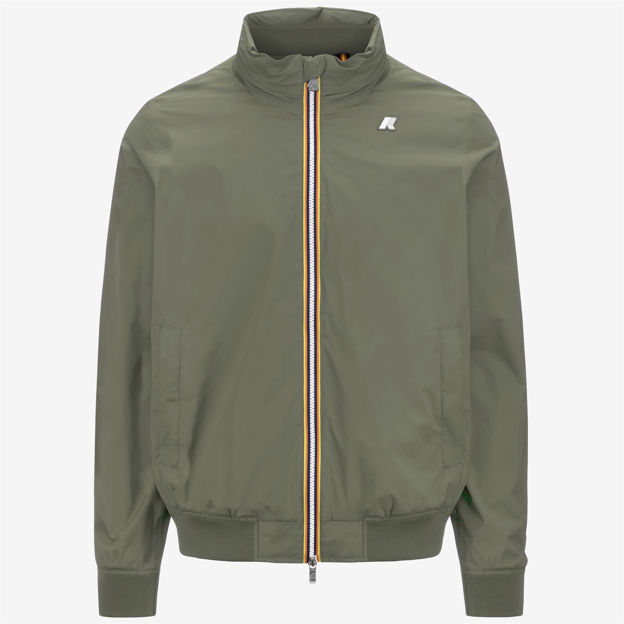 Jackets_MAN_AMAURY  STRETCH NYLON JERSEY_Short_Green Lichen - Commercial 1