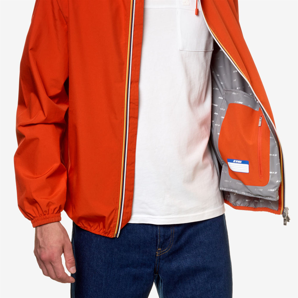 Jackets_Man_JACK ECO STRETCH DOT_Short_Orange Pumpkin - Commercial 7