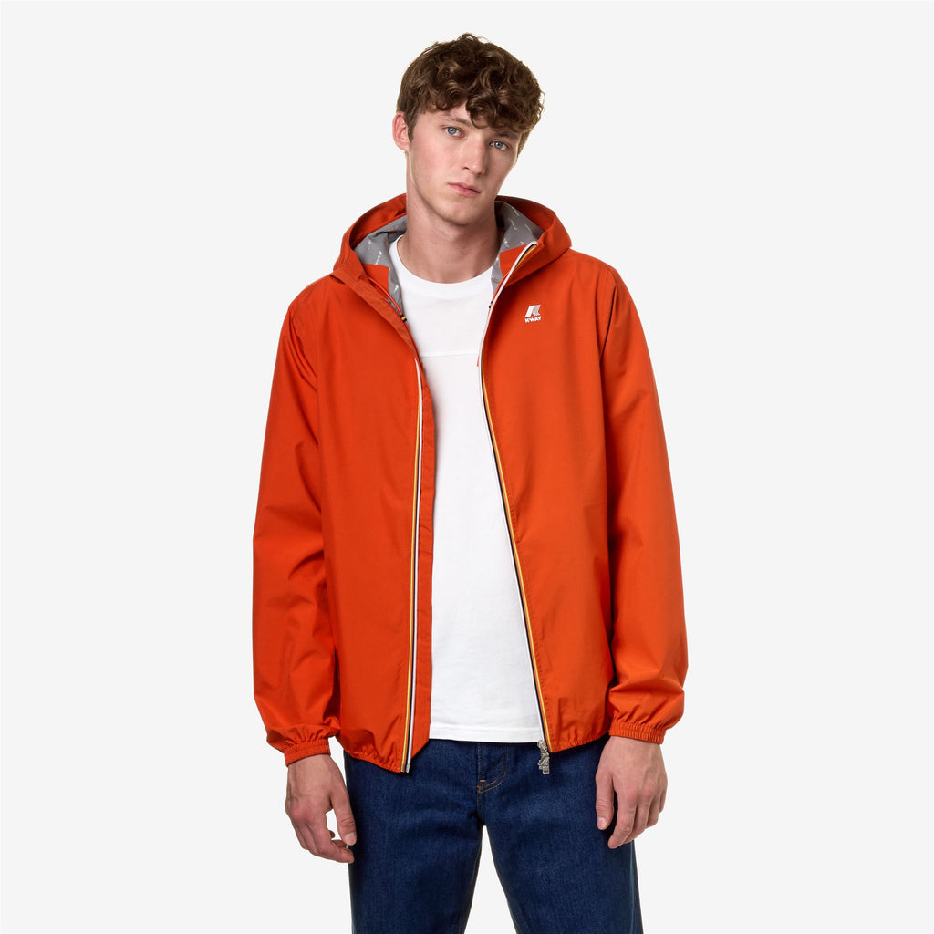 Jackets_Man_JACK ECO STRETCH DOT_Short_Orange Pumpkin - Commercial 4