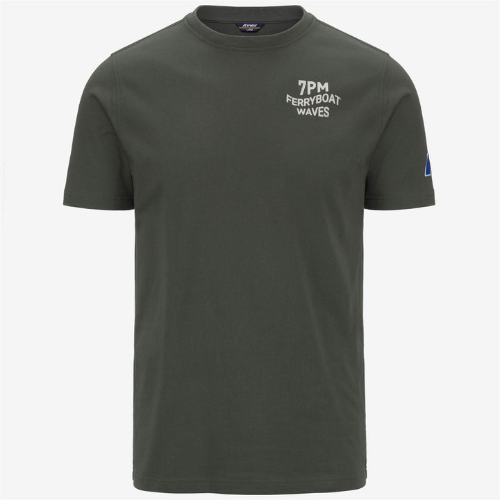 ODOM LOGO LF - T-ShirtsTop - T-Shirt - UNISEX - GREEN BLACKISH