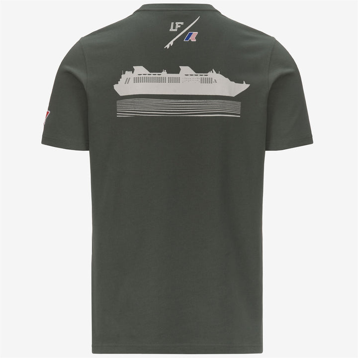 ODOM LOGO LF - T-ShirtsTop - T-Shirt - UNISEX - GREEN BLACKISH