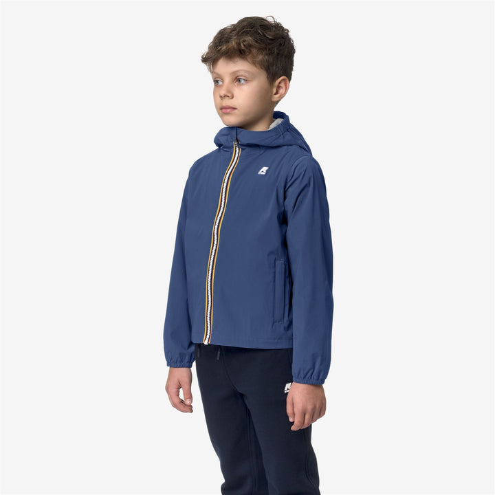 P. JACK STRETCH NYLON JERSEY - Jackets - Short - BOY - BLUE FIORD 4