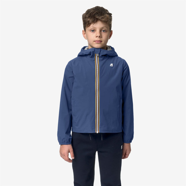 P. JACK STRETCH NYLON JERSEY - Jackets - Short - BOY - BLUE FIORD 3