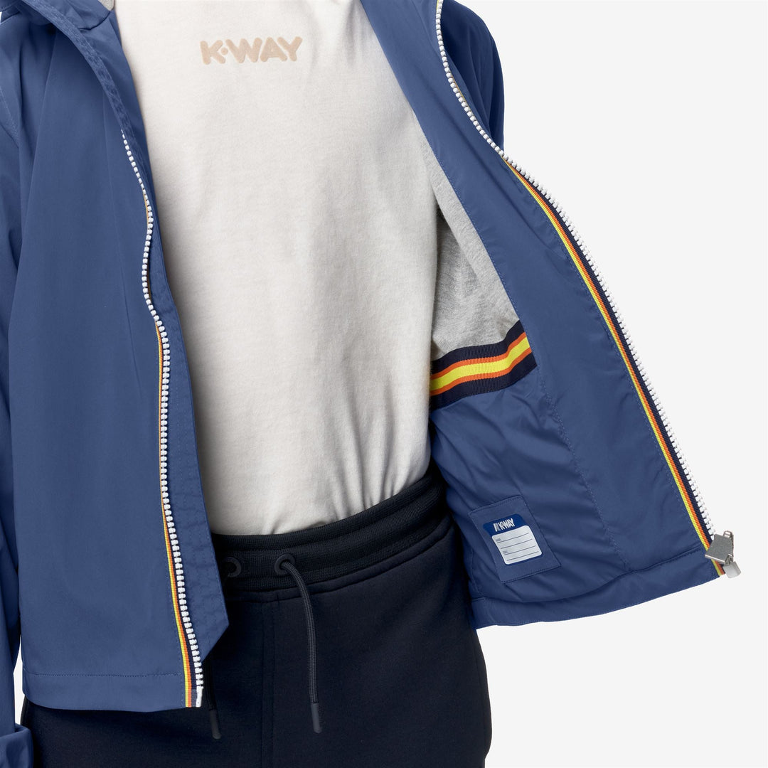 P. JACK STRETCH NYLON JERSEY - Jackets - Short - BOY - BLUE FIORD main