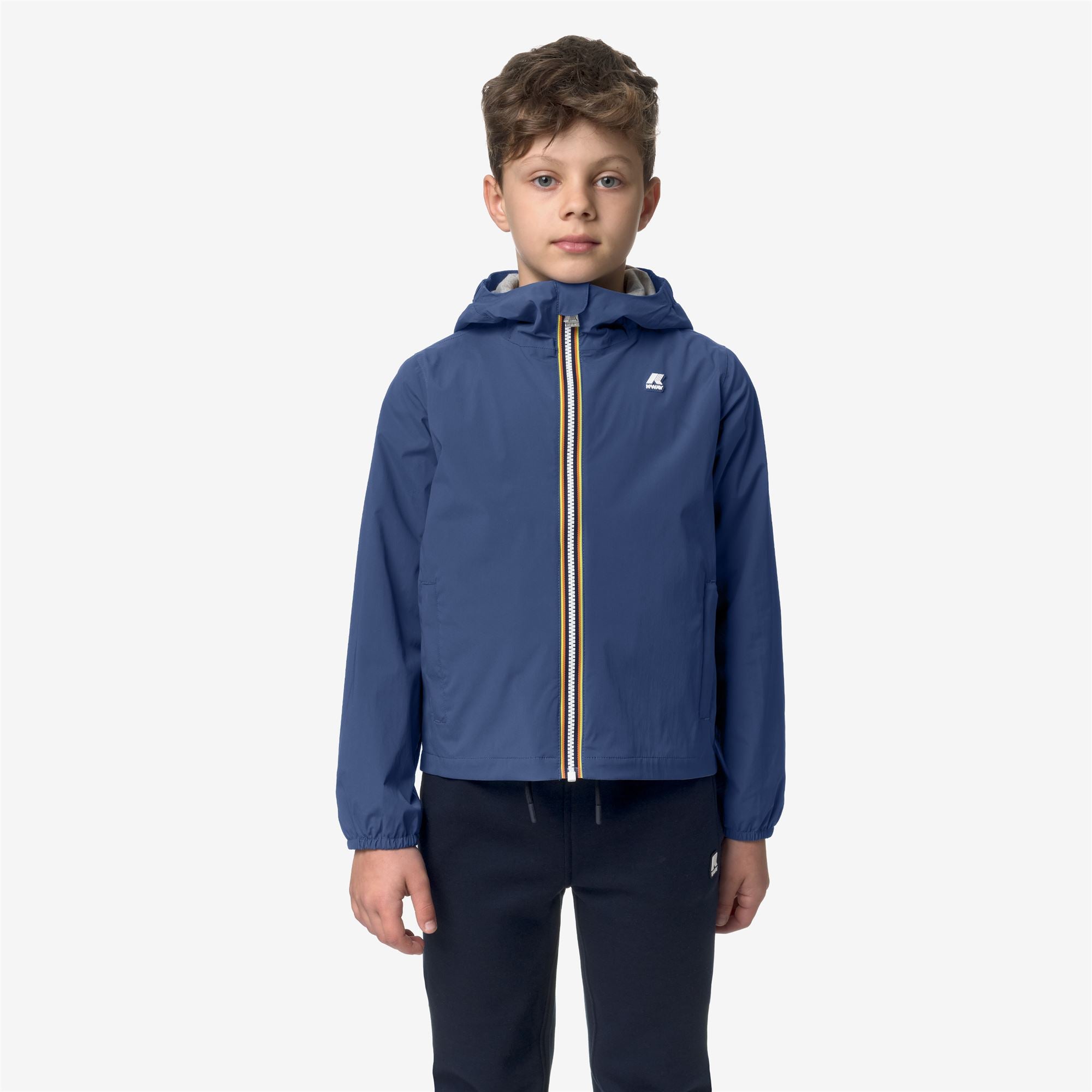 Jackets_Boy_P. JACK STRETCH NYLON JERSEY_Short_Blue Fiord - Commercial 4