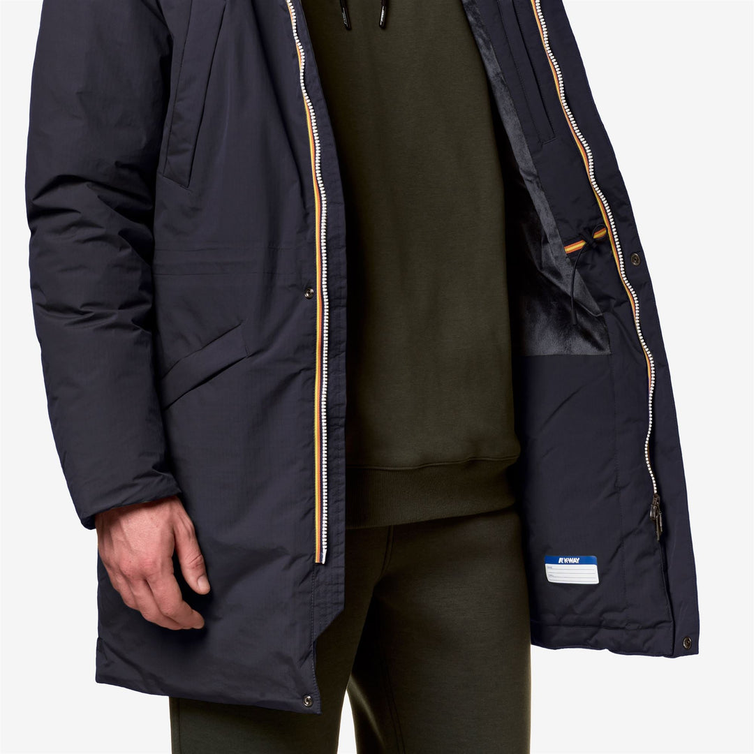 REMI RIPSTOP MARMOTTA - Jackets - 3/4 LENGTH - MAN - BLUE D-BLUE A main