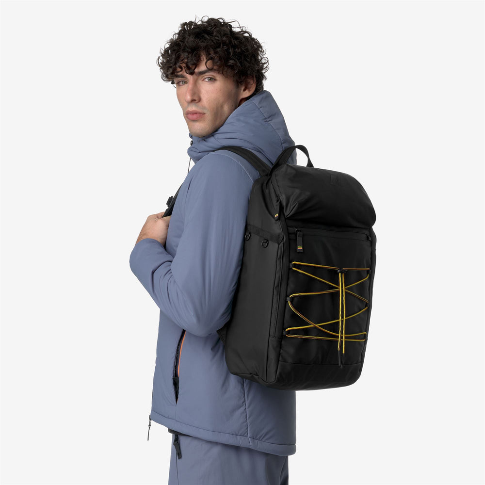 YANIS - Bags - Backpack - UNISEX - BLACK PURE 02