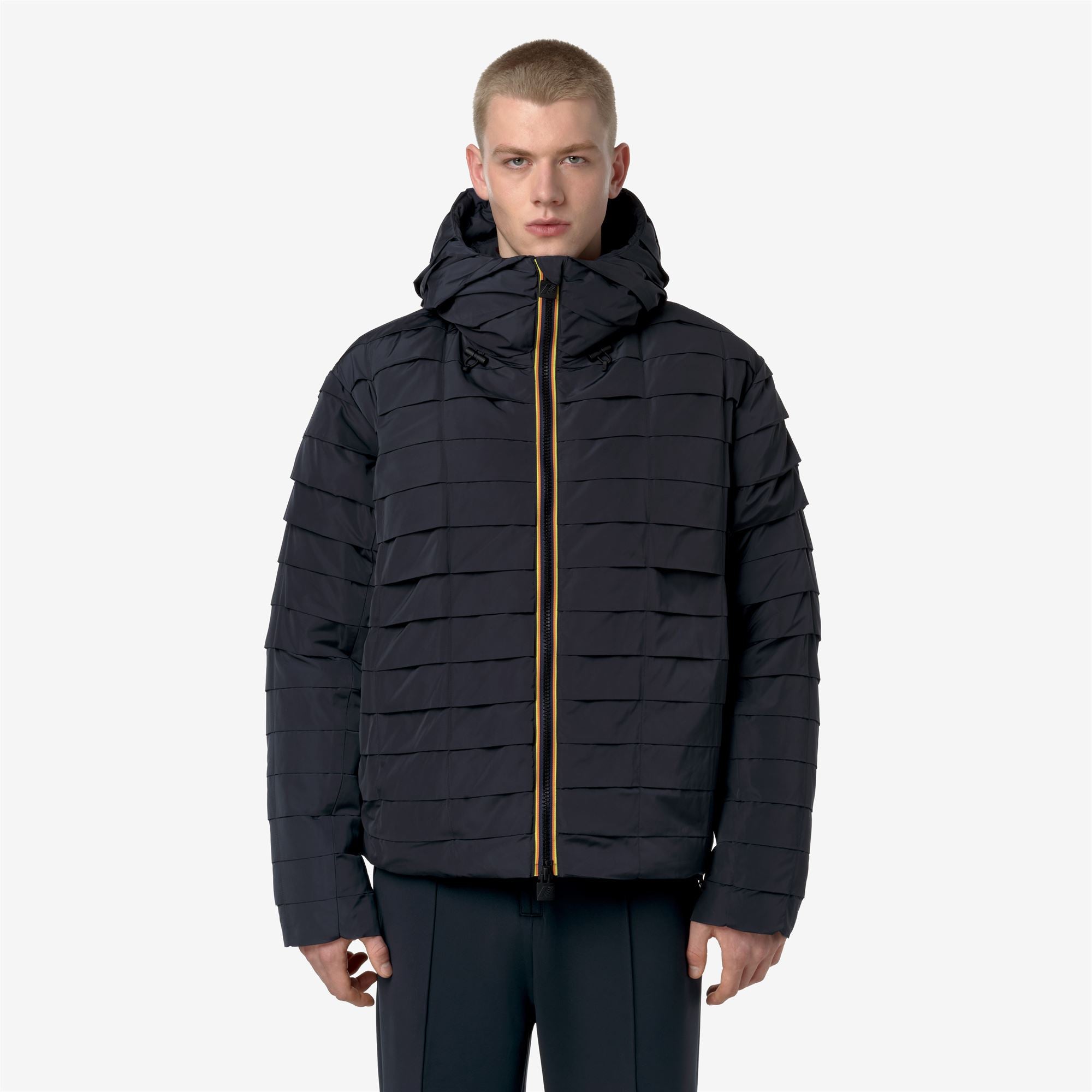 Jackets_MAN_CLAUDER  PLEATS THERMO HEAVY_Short_Black Ash - Commercial 4
