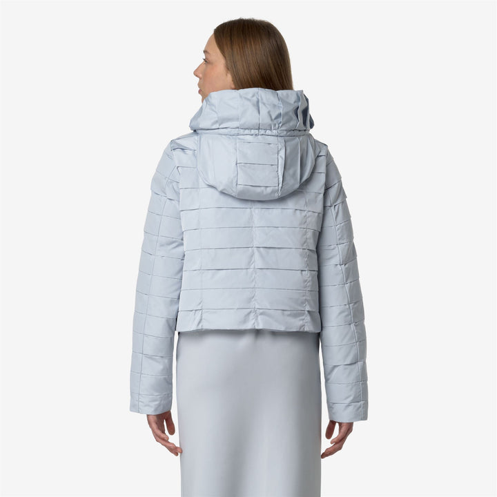 BRIEN PLEATS THERMO HEAVY - Jackets - Short - WOMAN - GREY LILLA