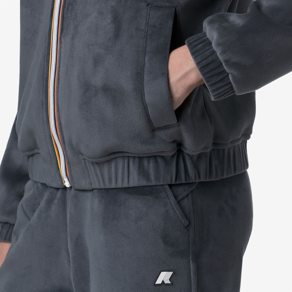 Fleece_WOMAN_VIVIETTE VELOUR POLAR_Jacket_Blue Airforce Combo - Blue Airforce - Commercial 7