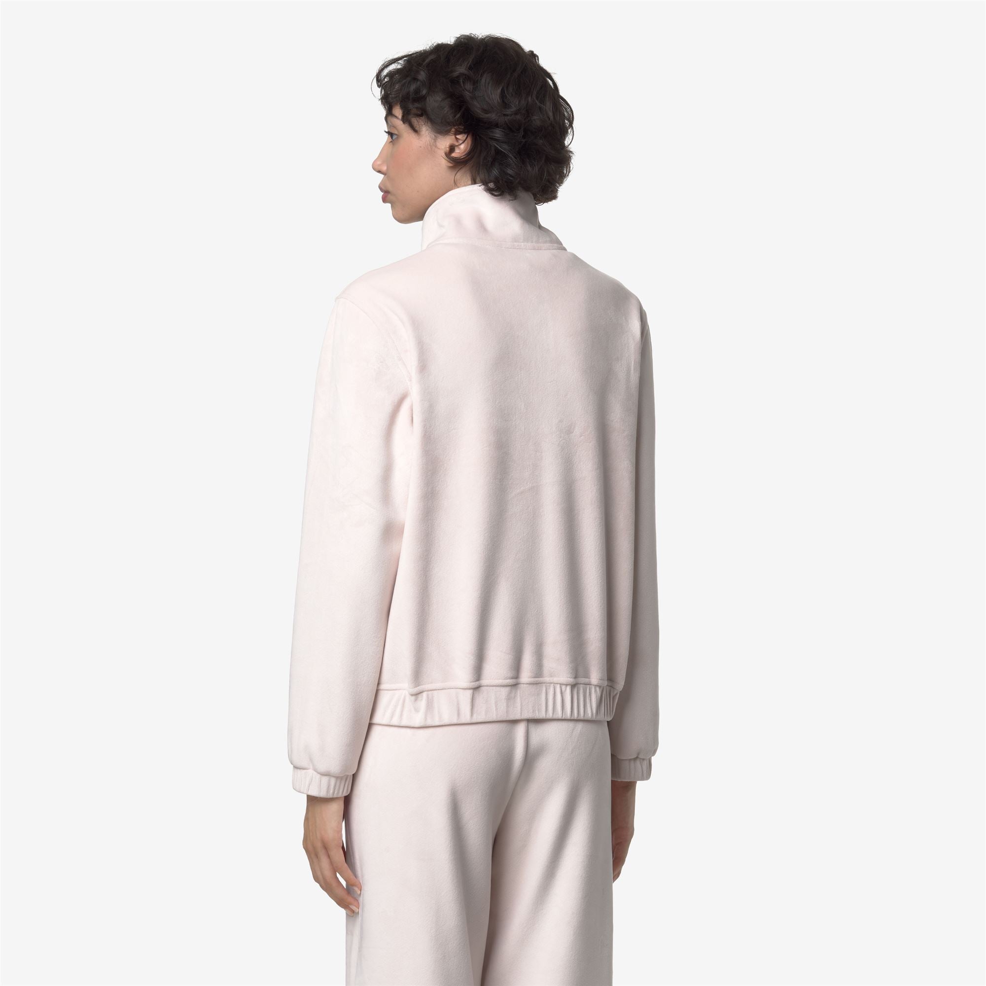 Fleece_WOMAN_VIVIETTE VELOUR POLAR_Jacket_Rose Hushed - Rose Hushed - Rose Hushed - Commercial 6