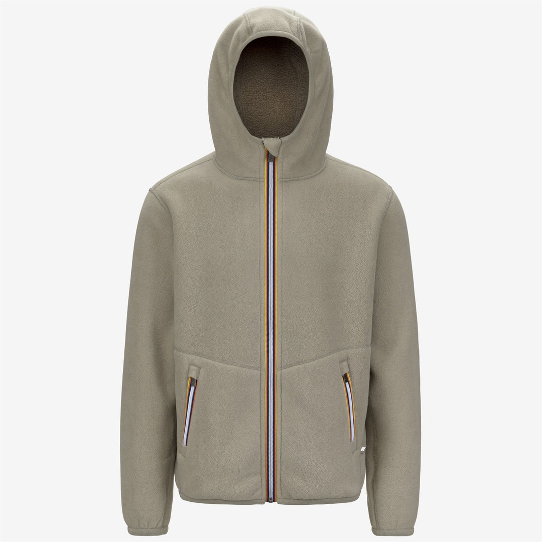 JACK SHERPA POLAR REVERSIBLE - Fleece - Jacket - MAN - Green Oak-Green Oak