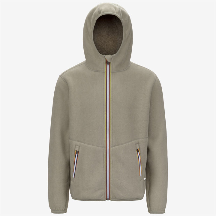 JACK SHERPA POLAR REVERSIBLE - Fleece - Jacket - MAN - Green Oak-Green Oak