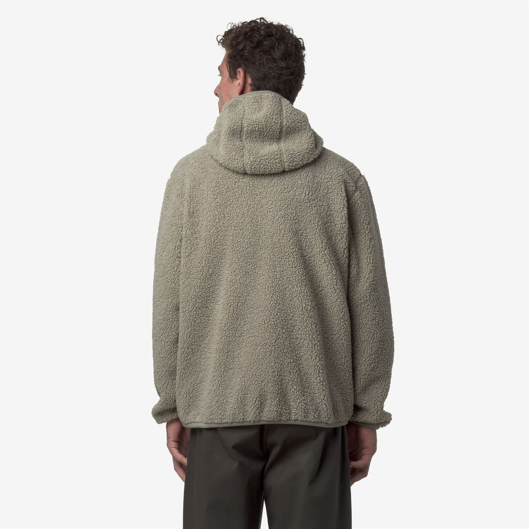 JACK SHERPA POLAR REVERSIBLE - Fleece - Jacket - MAN - Green Oak-Green Oak
