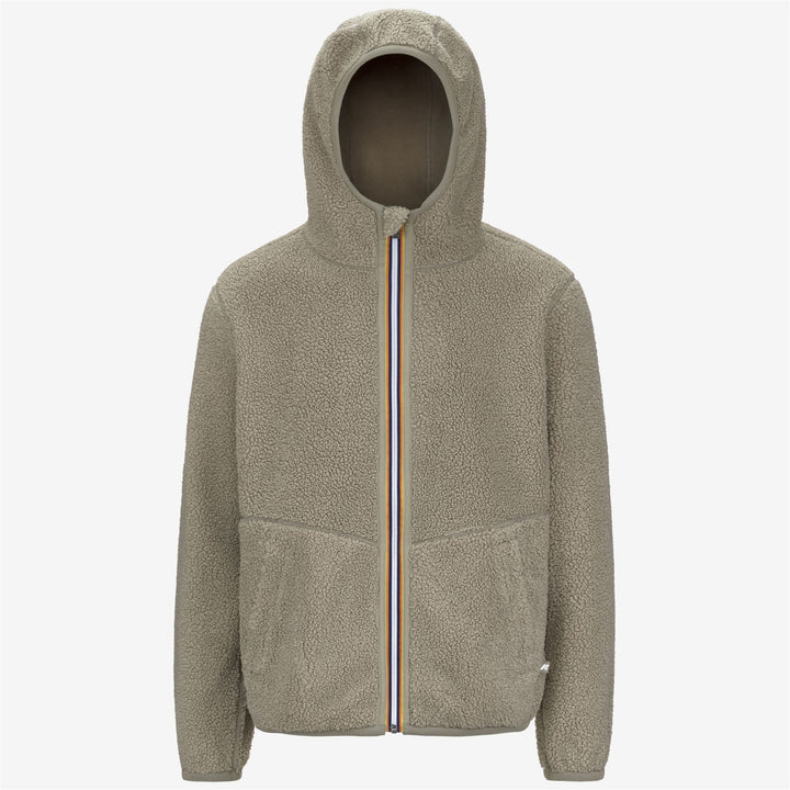 JACK SHERPA POLAR REVERSIBLE - Fleece - Jacket - MAN - Green Oak-Green Oak