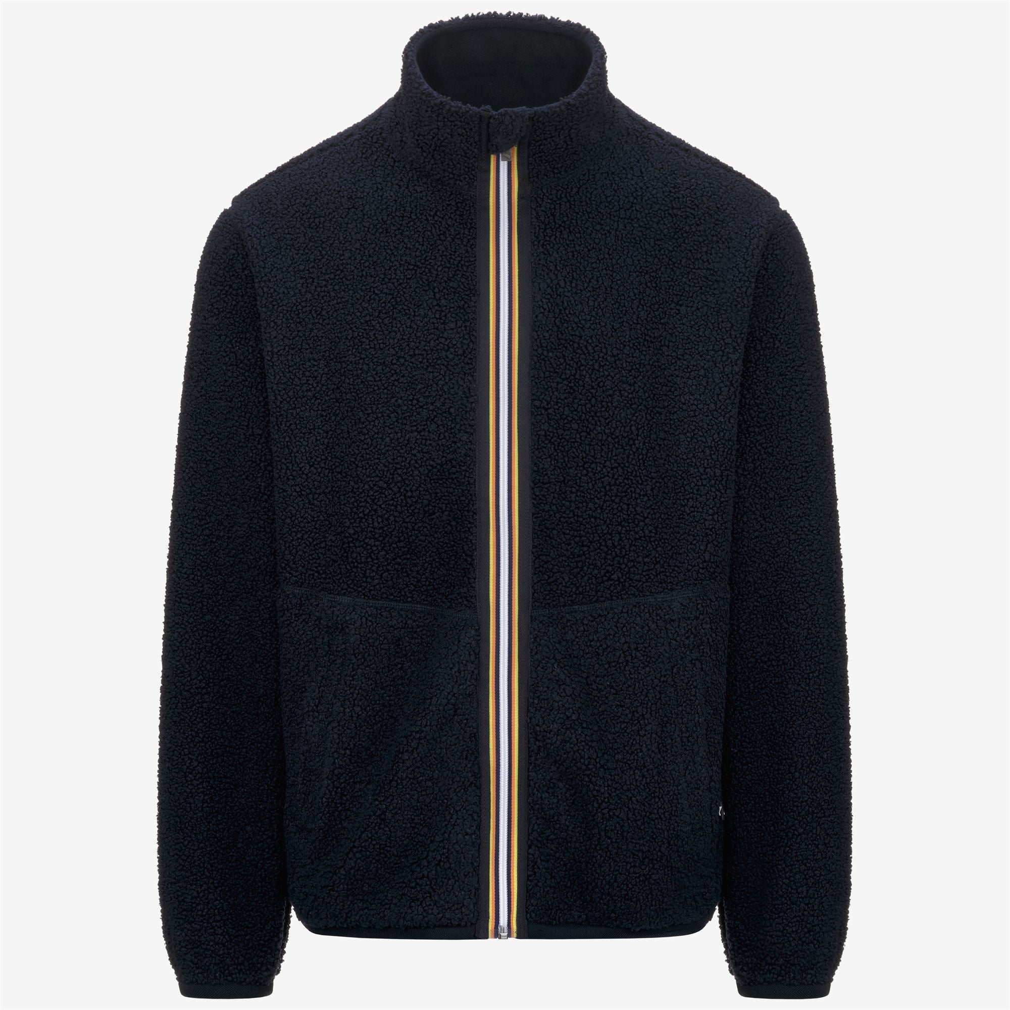 Fleece_MAN_PASCAL SHERPA POLAR DOUBLE_Jacket_Blue Depth-Blue Depth - Commercial 1
