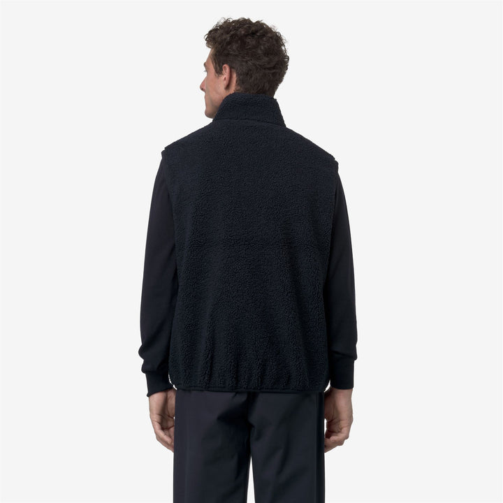 YANNICK SHERPA POLAR REVERSIBLE - Fleece - Vest - MAN - Blue Depth-Blue Depth