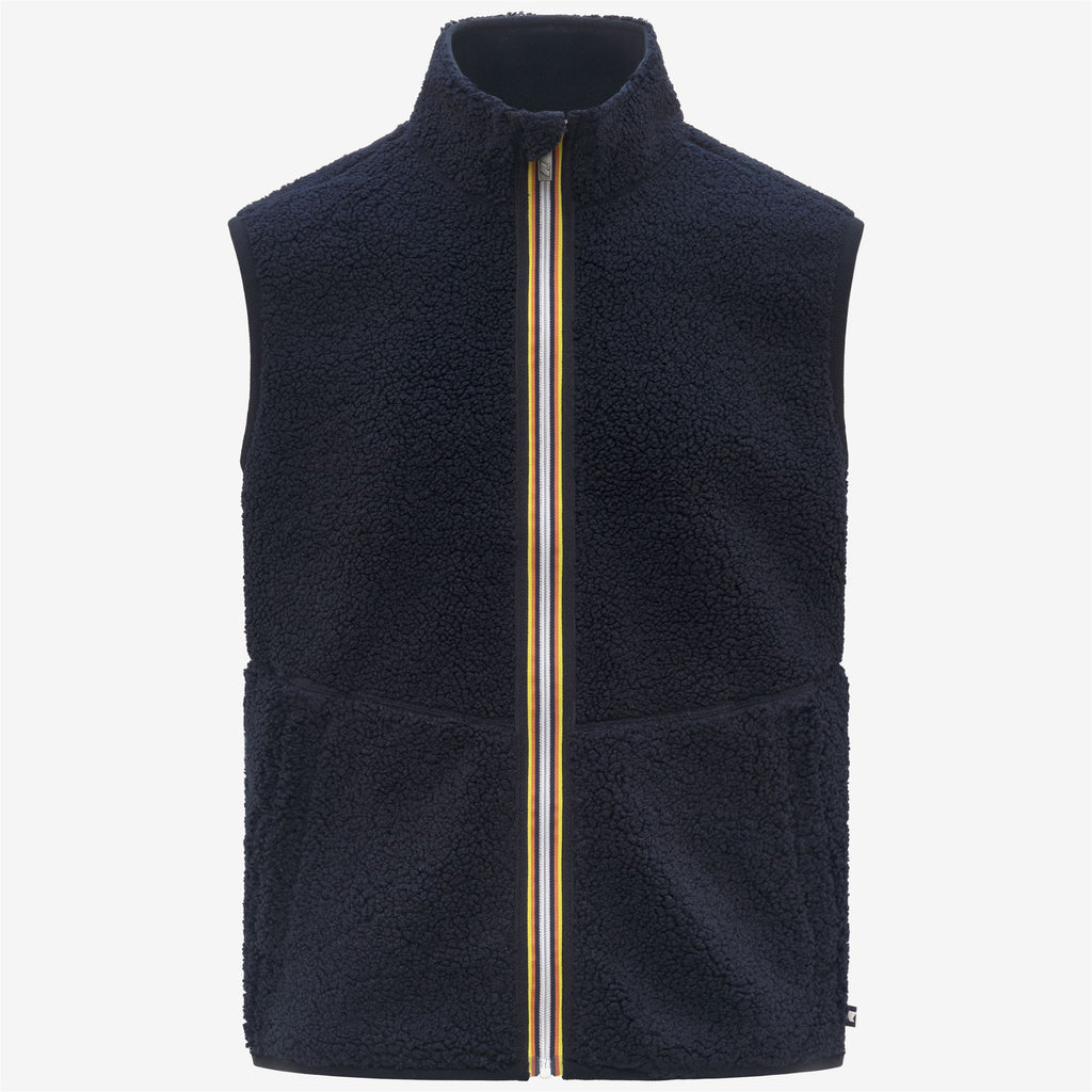 Fleece_MAN_YANNICK SHERPA POLAR DOUBLE_Vest_Blue Depth-Blue Depth - Commercial 1