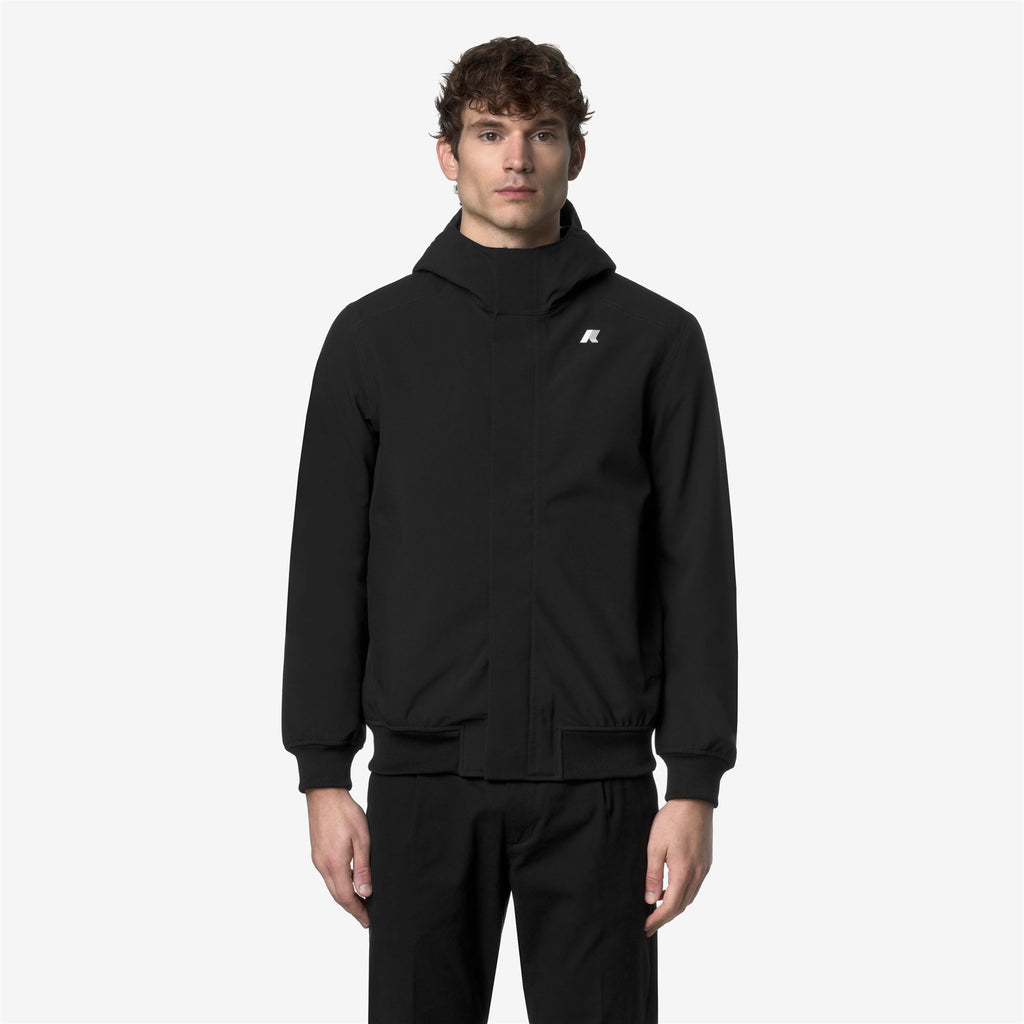 Jackets_MAN_JOACHIM BONDED_Short_Black Pure - Blue Depth - Commercial 4