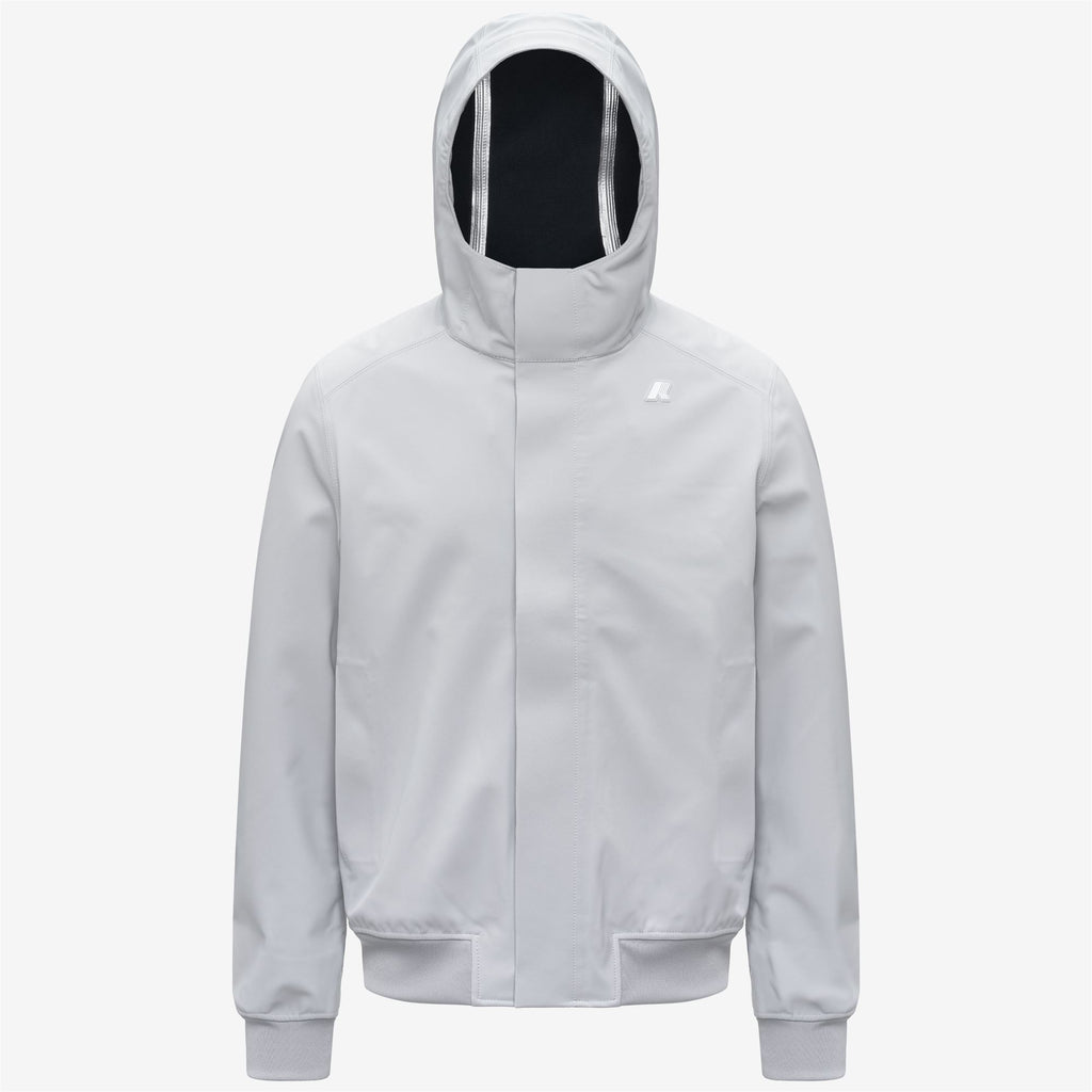 Jackets_Man_JOACHIM BONDED_Short_Grey Ash - Blue Depth - Commercial 1