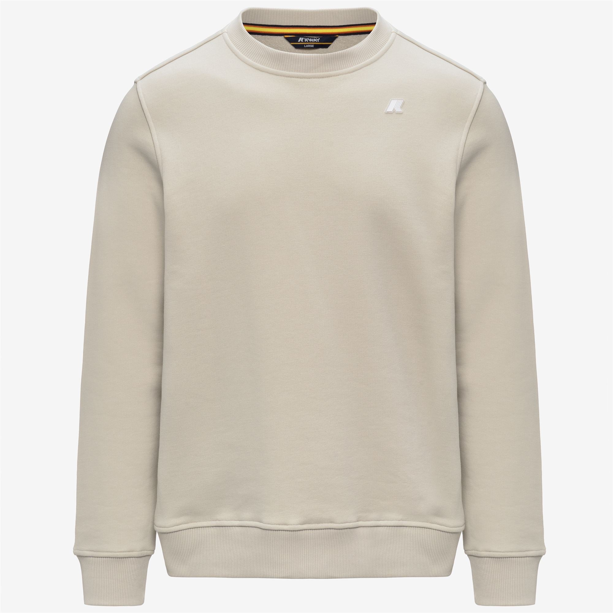 Fleece_Man_BAPTISTE FRENCH TERRY_Jumper_BEIGE LT - Commercial 1