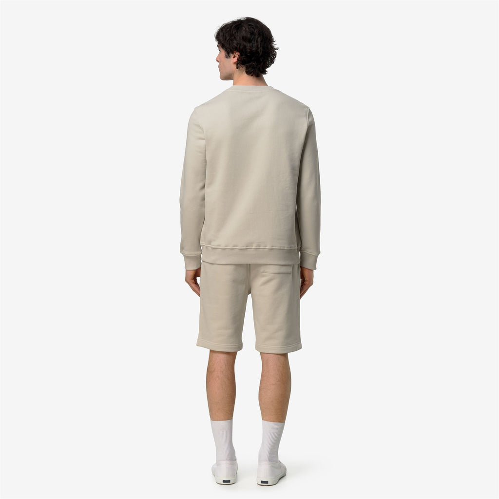 Fleece_Man_BAPTISTE FRENCH TERRY_Jumper_BEIGE LT - Commercial 6