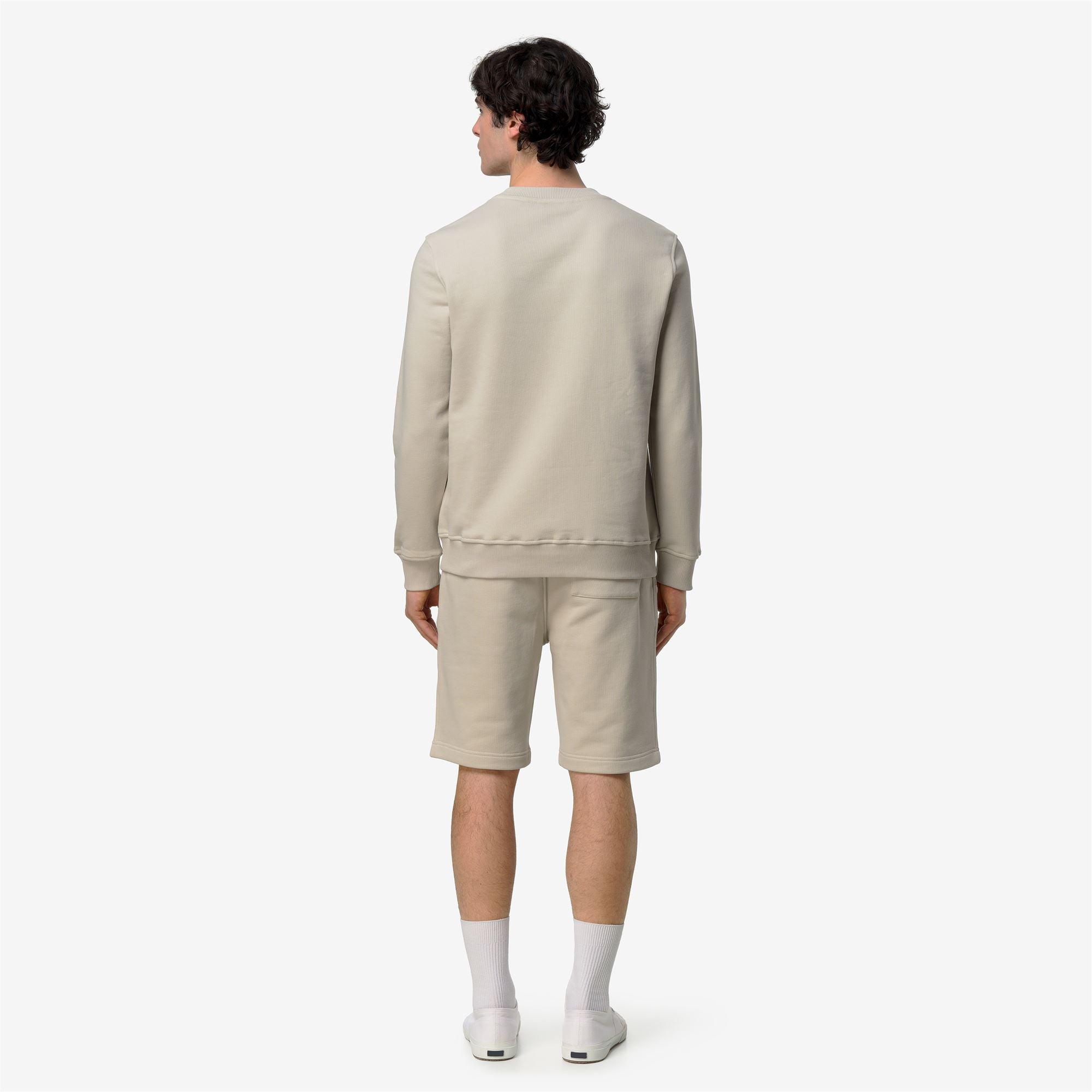 Fleece_Man_BAPTISTE FRENCH TERRY_Jumper_BEIGE LT - Commercial 6