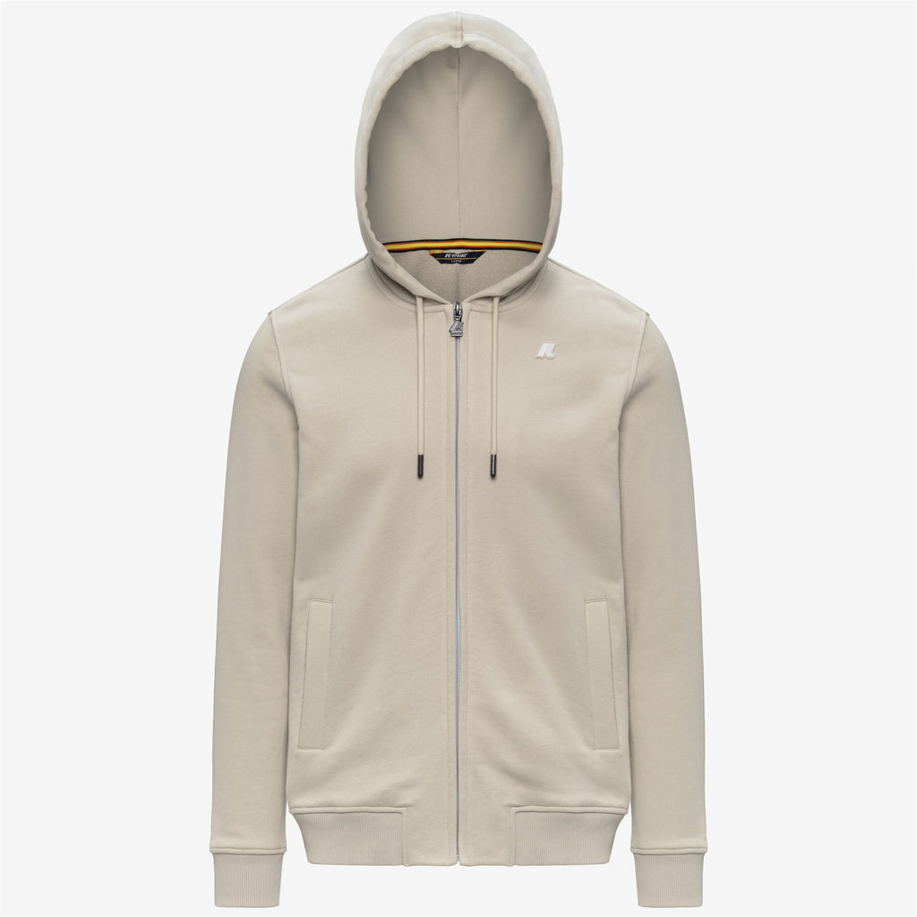 Fleece_Man_ANTHONY FRENCH TERRY_Jacket_BEIGE LT - Commercial 1