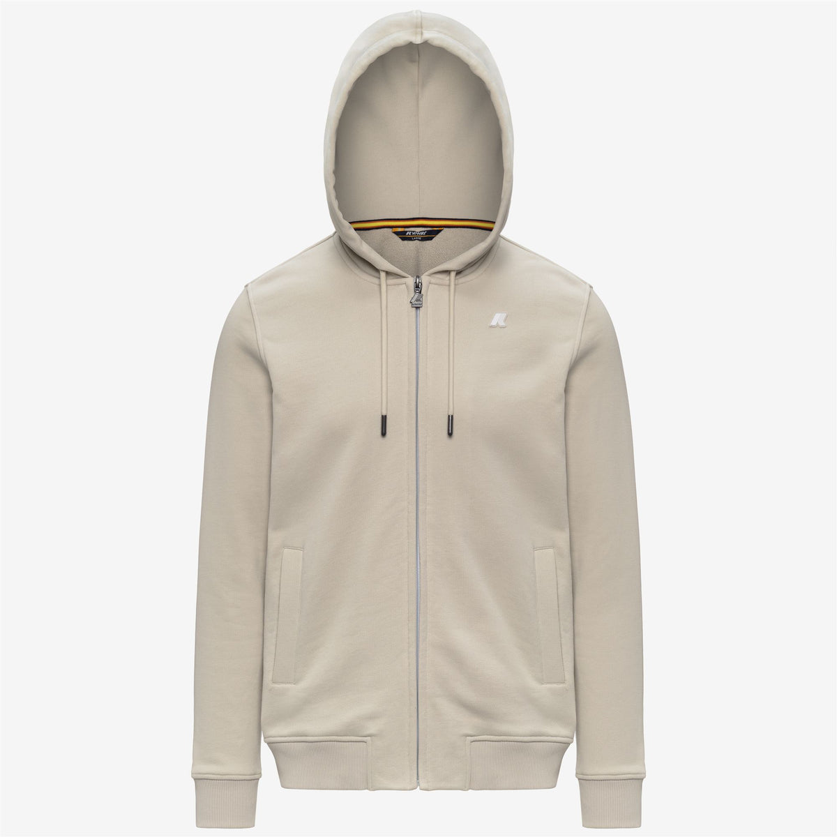 Fleece_Man_ANTHONY FRENCH TERRY_Jacket_BEIGE LT - Commercial 1