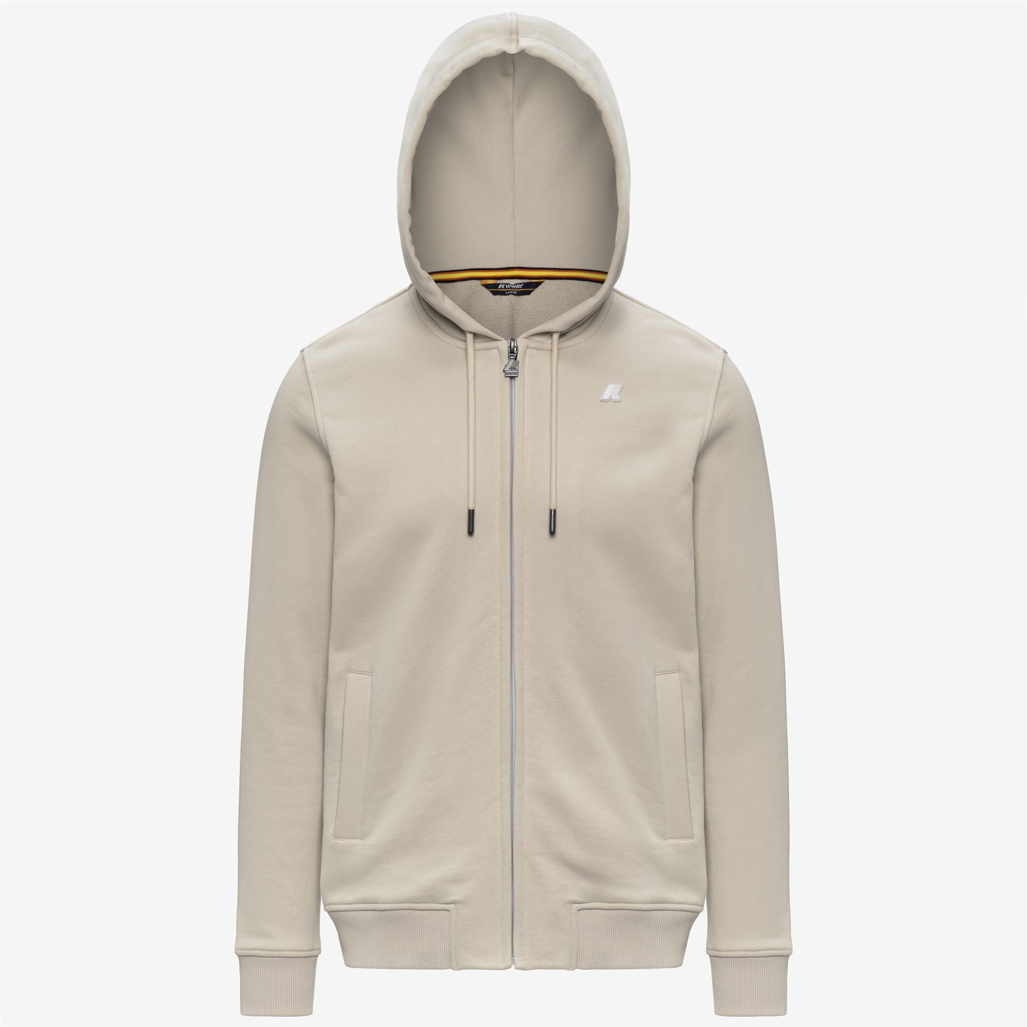 Fleece_Man_ANTHONY FRENCH TERRY_Jacket_BEIGE LT - Commercial 1