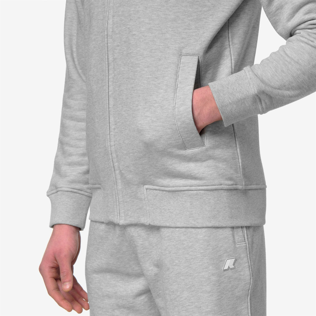 Fleece_Man_ANTHONY FRENCH TERRY_Jacket_GREY MID MEL - Commercial 7