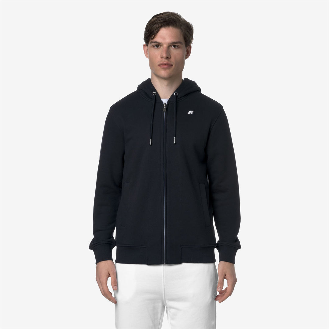 ANTHONY FRENCH TERRY - Polaire - Veste - Homme - Blue Depth main