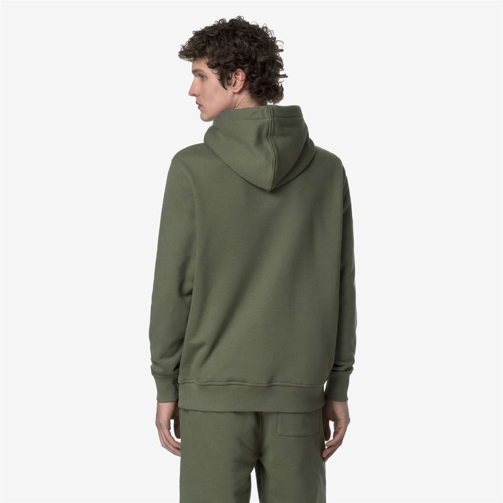 BARNIE FRENCH TERRY - Fleece - Jumper - MAN - GREEN LICHEN