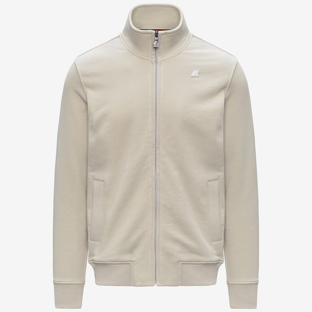 Fleece_Man_FINN FRENCH TERRY_Jacket_BEIGE LT - Commercial 1