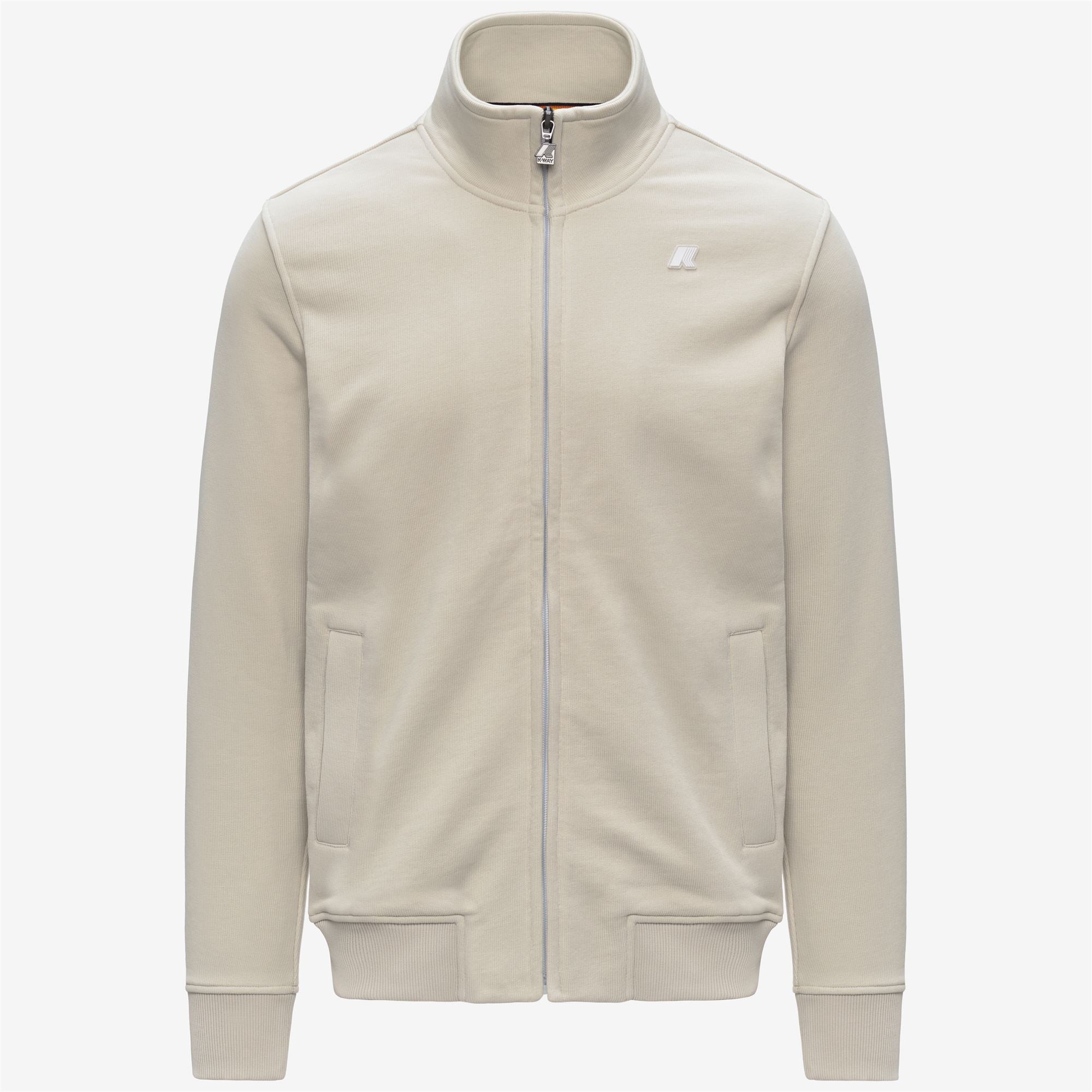Fleece_Man_FINN FRENCH TERRY_Jacket_BEIGE LT - Commercial 1