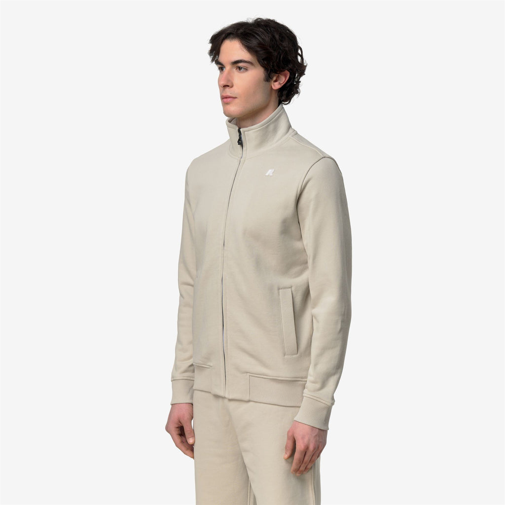 Fleece_Man_FINN FRENCH TERRY_Jacket_BEIGE LT - Commercial 5