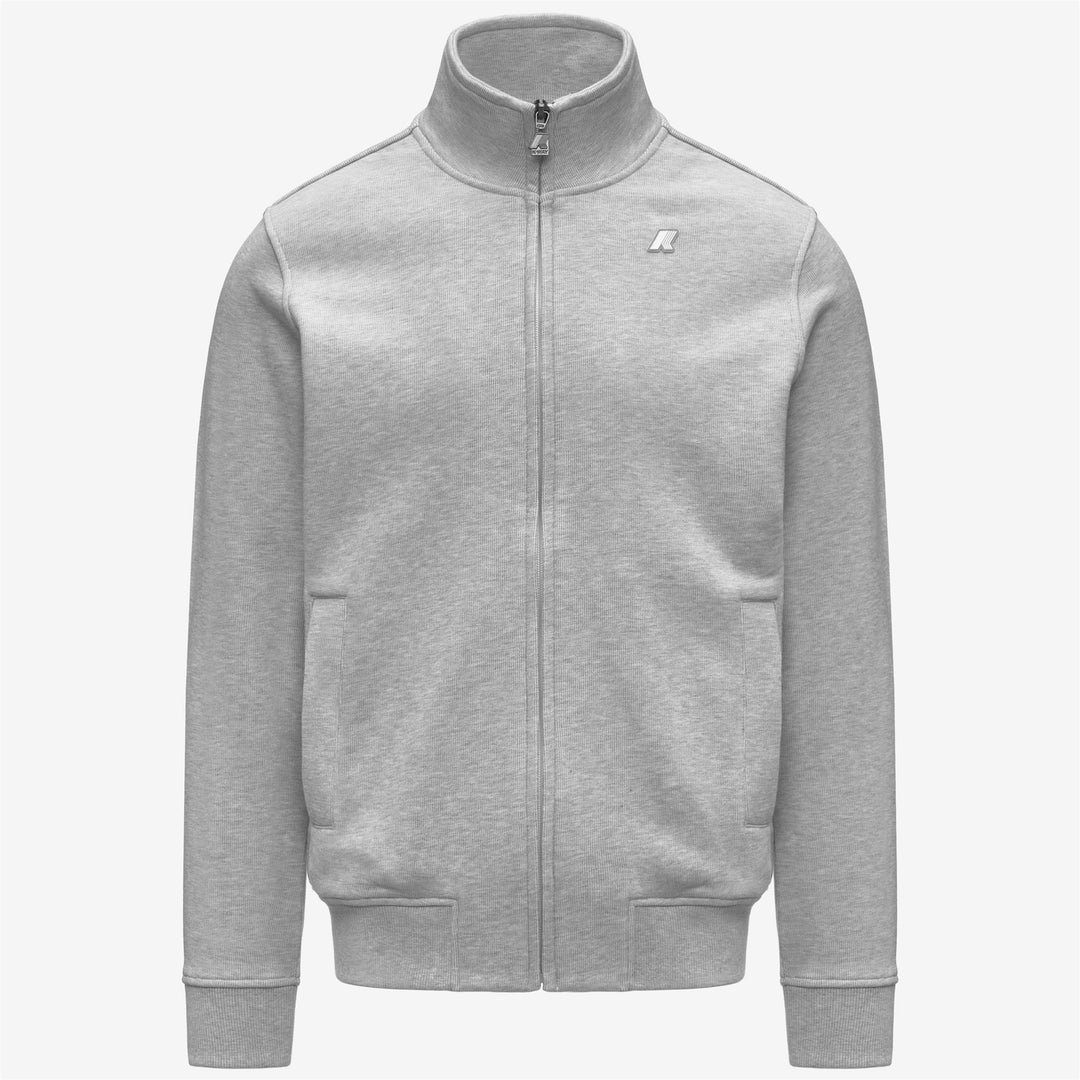 FINN FRENCH TERRY - Polaire - Veste - Homme - GREY MID MEL main