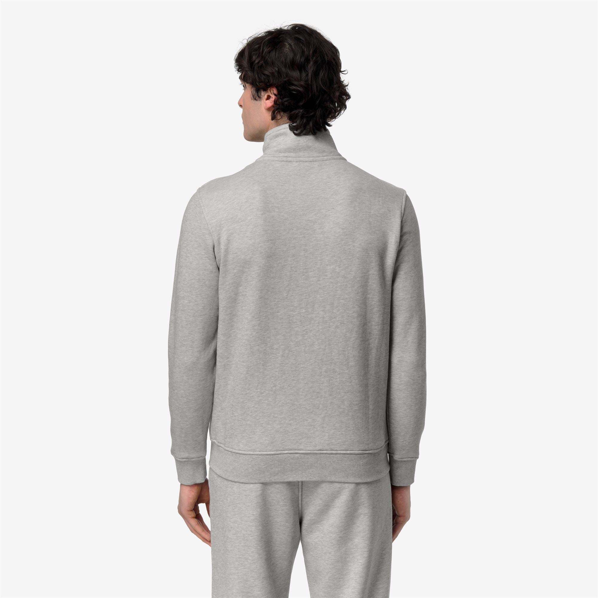Fleece_Man_FINN FRENCH TERRY_Jacket_GREY MID MEL - Commercial 6