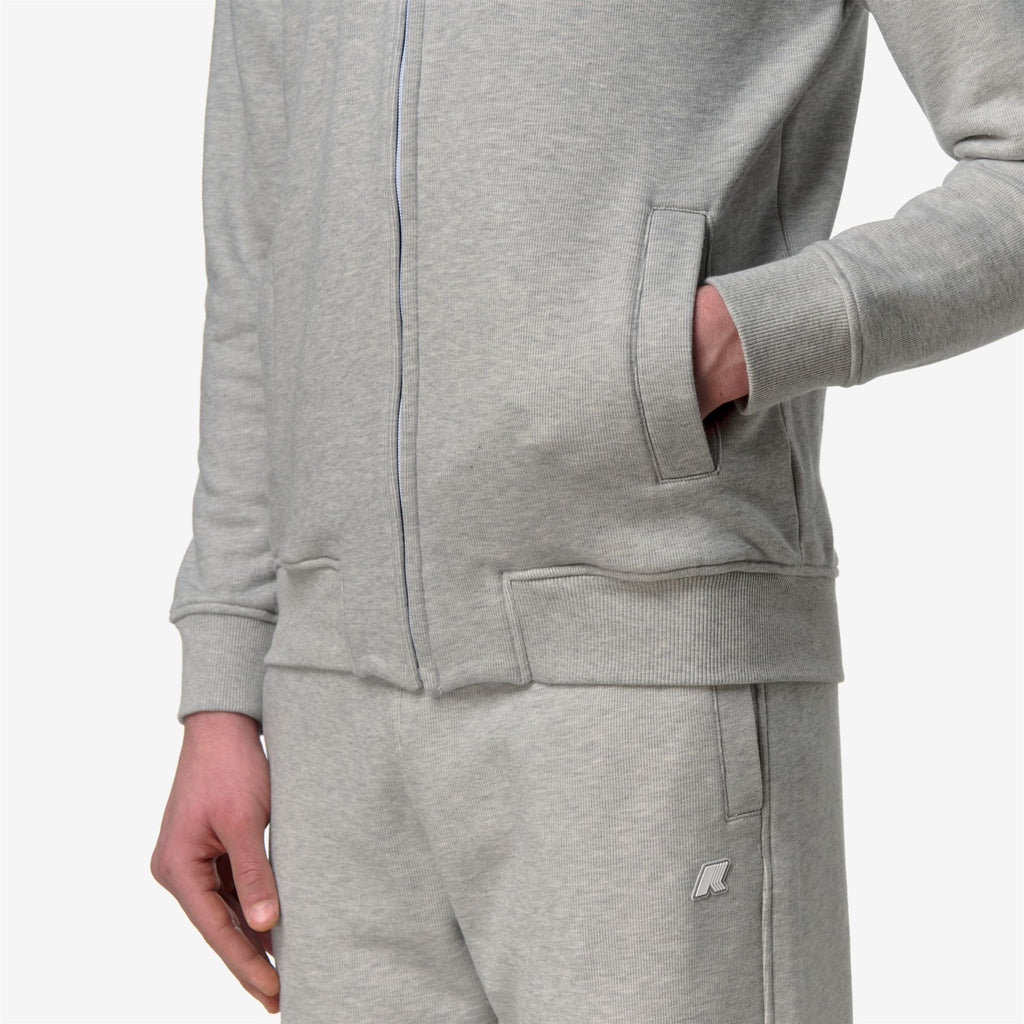 Fleece_Man_FINN FRENCH TERRY_Jacket_GREY MID MEL - Commercial 7
