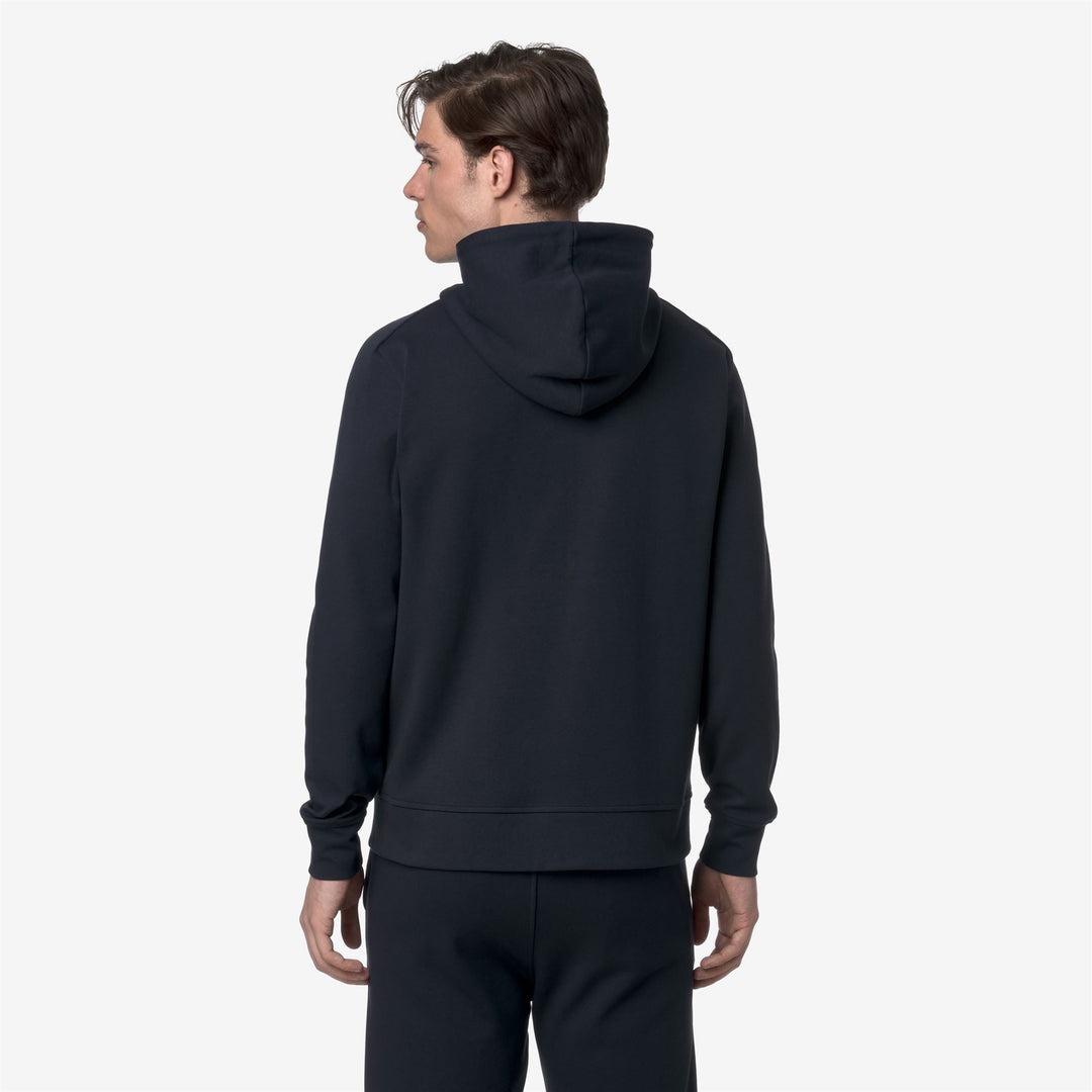 ANTON INTERLOCK - Fleece - Jacket - MAN - BLUE DEPTH