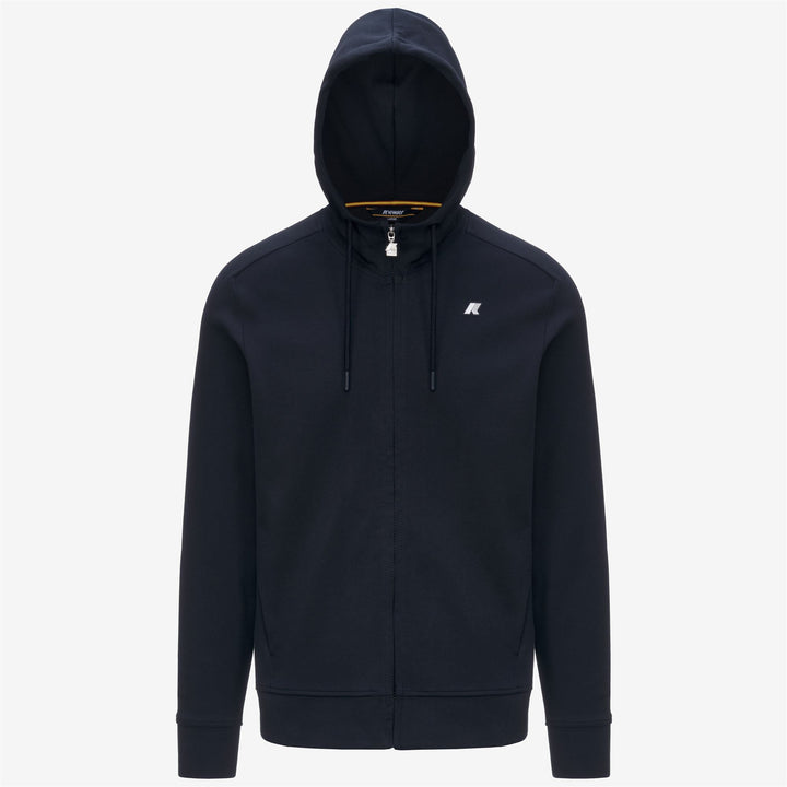 ANTON INTERLOCK - Fleece - Jacket - MAN - BLUE DEPTH