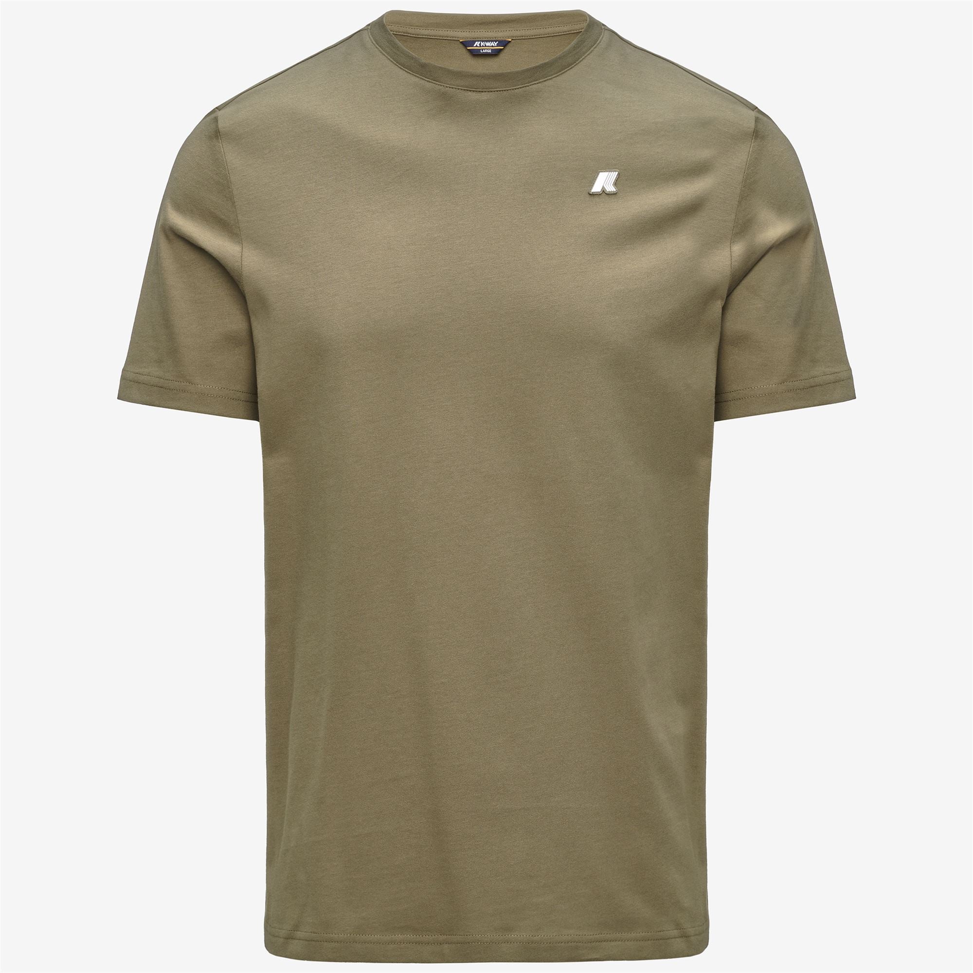 T-Shirts & Top_Man_ODOM JERSEY PEACH_T-Shirt_Green Army - Commercial 1
