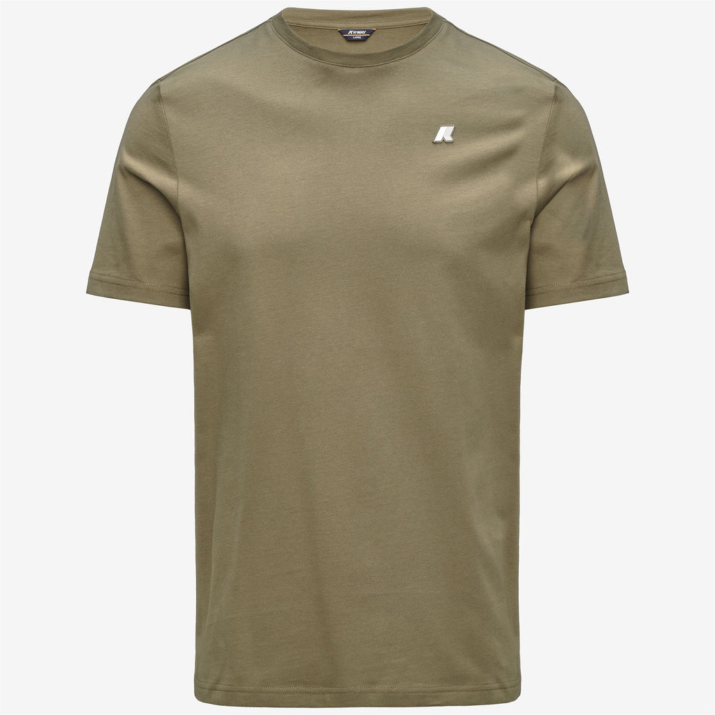 T-Shirts & Top_Man_ODOM JERSEY PEACH_T-Shirt_Green Army - Commercial 1