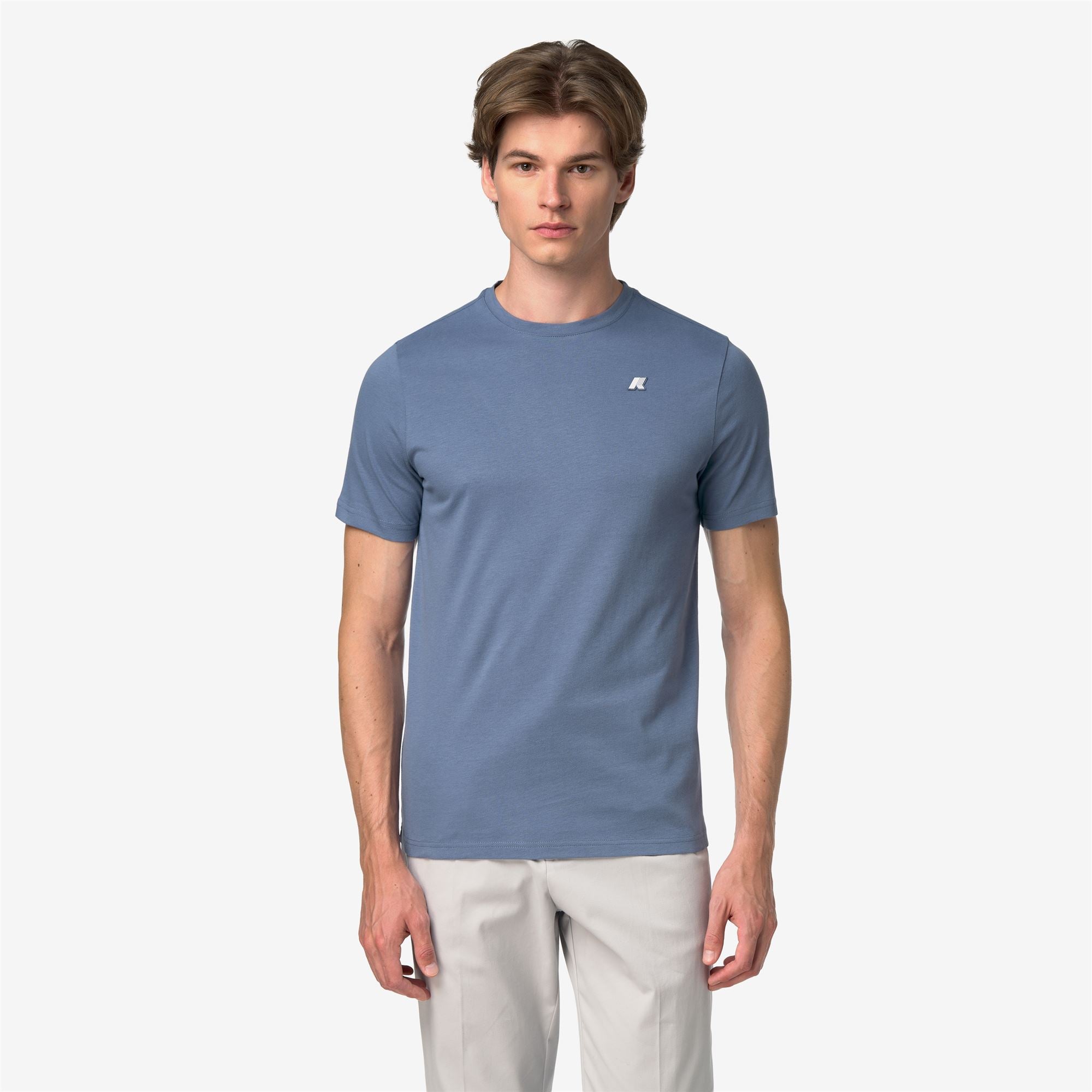 T-Shirts & Top_Man_ODOM JERSEY PEACH_T-Shirt_Blue Wild - Commercial 4