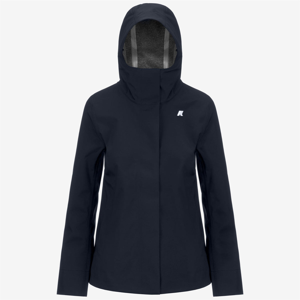 Jackets_WOMAN_MADALINA BONDED JERSEY_Mid_Blue Depth - Commercial 1