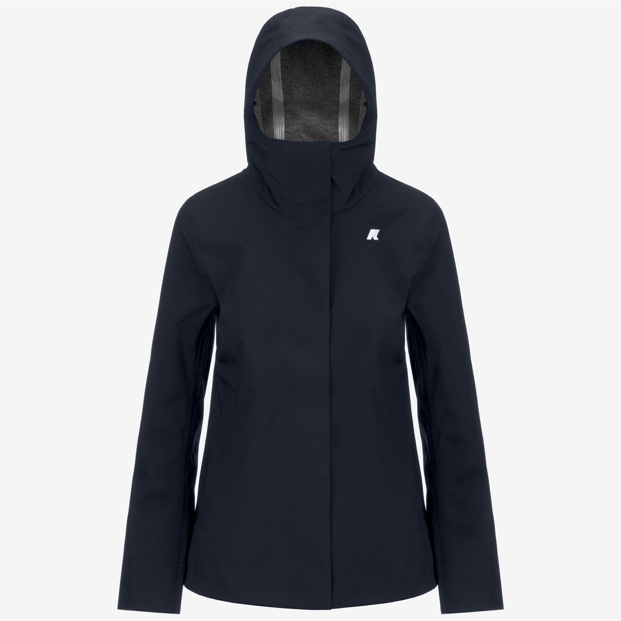 Jackets_WOMAN_MADALINA BONDED JERSEY_Mid_Blue Depth - Commercial 1