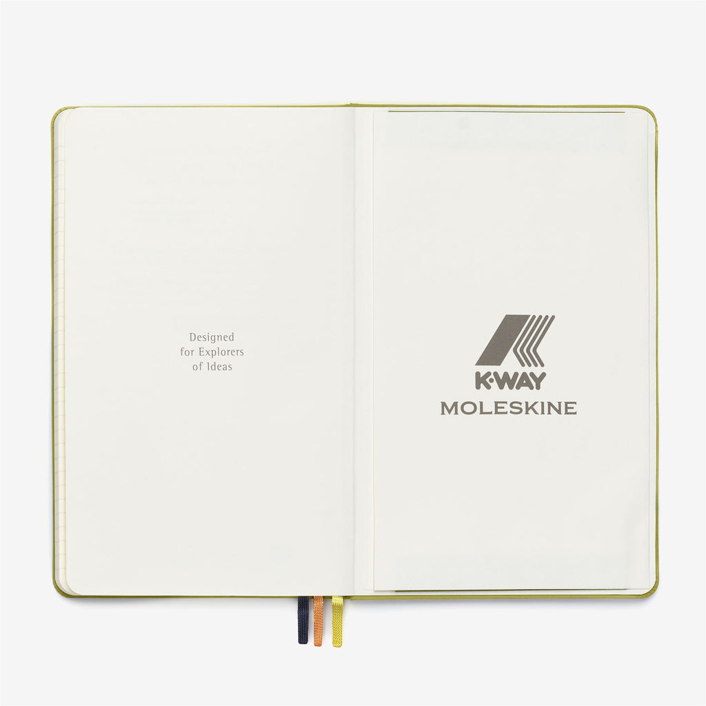Notebook_UNISEX_NOTEBOOK MOLESKINE FOR K-WAY_Notebook_Green Moss - Commercial 4