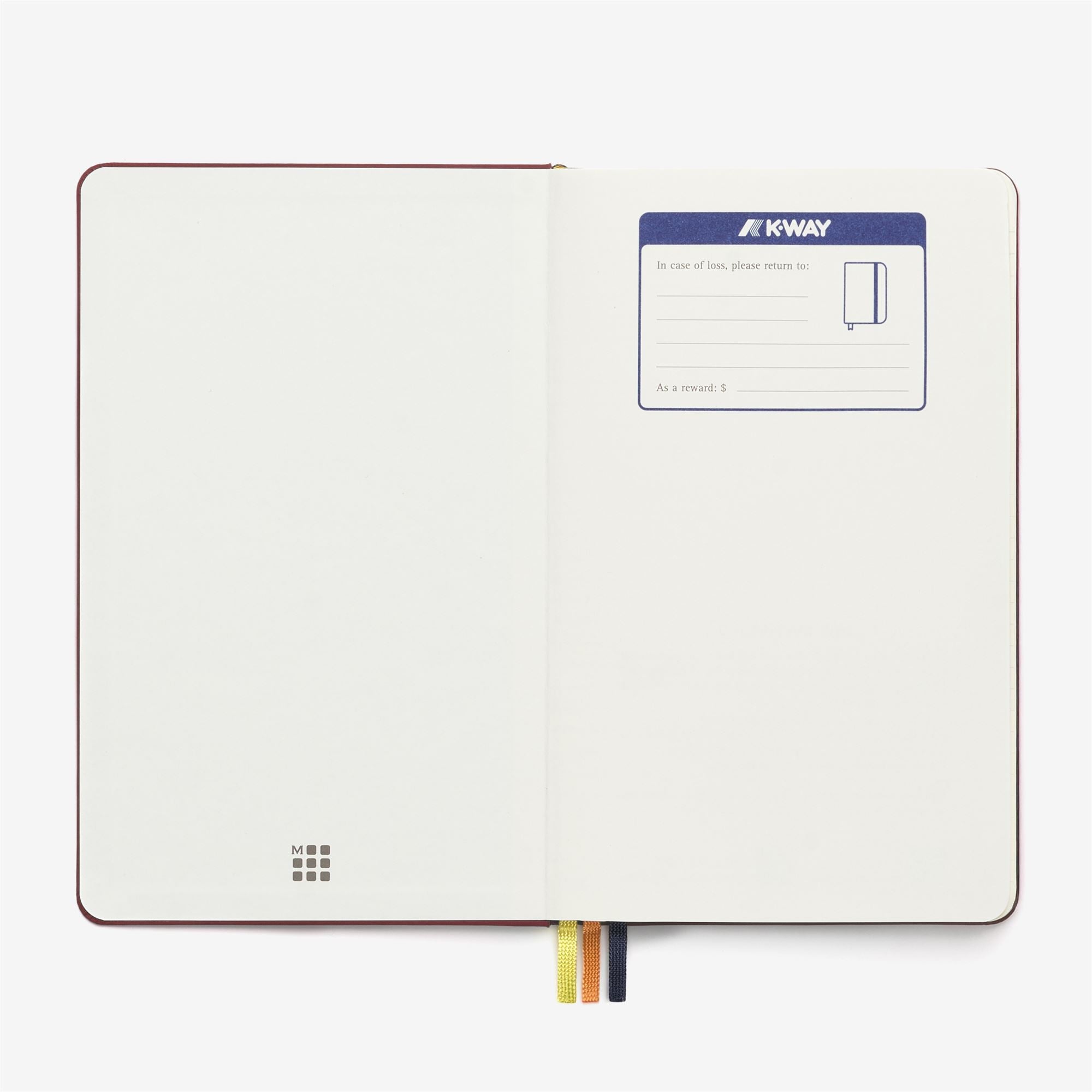Notebook_UNISEX_NOTEBOOK MOLESKINE FOR K-WAY_Notebook_Red Syrah - Commercial 2