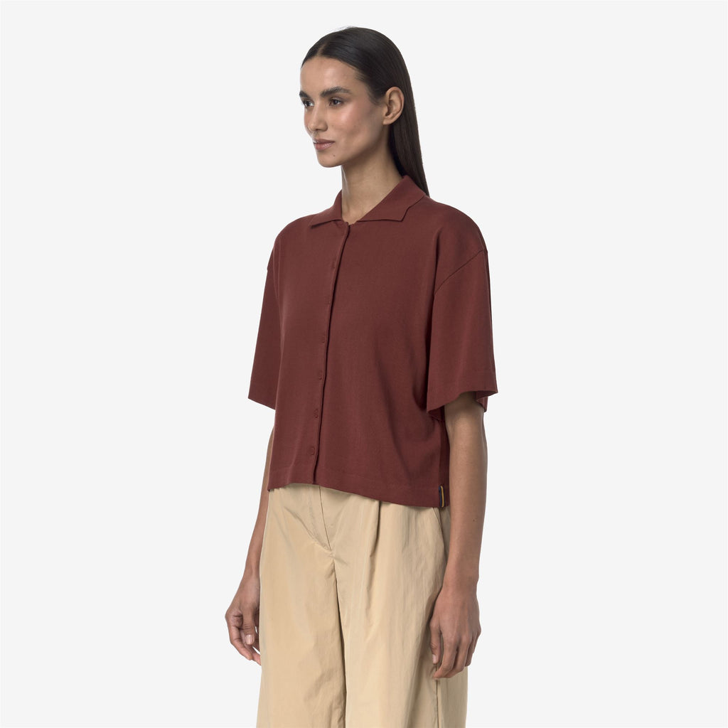 Knitwear_WOMAN_CARRY_Jacket_Brown Fiery - Commercial 5