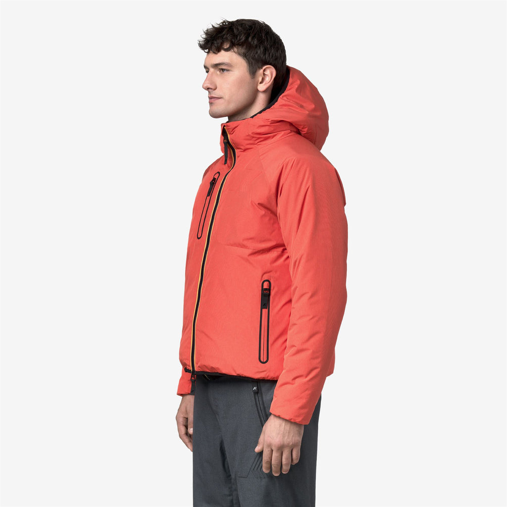 Jackets_MAN_PARPAILLON_Mid_Orange Micro Grid - Commercial 5